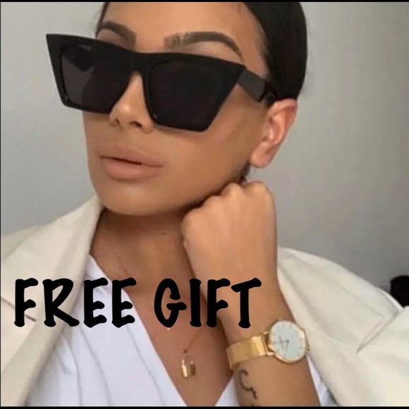 Accessories - **FREE GIFT** Cat Eye Square Sunglasses Vintage